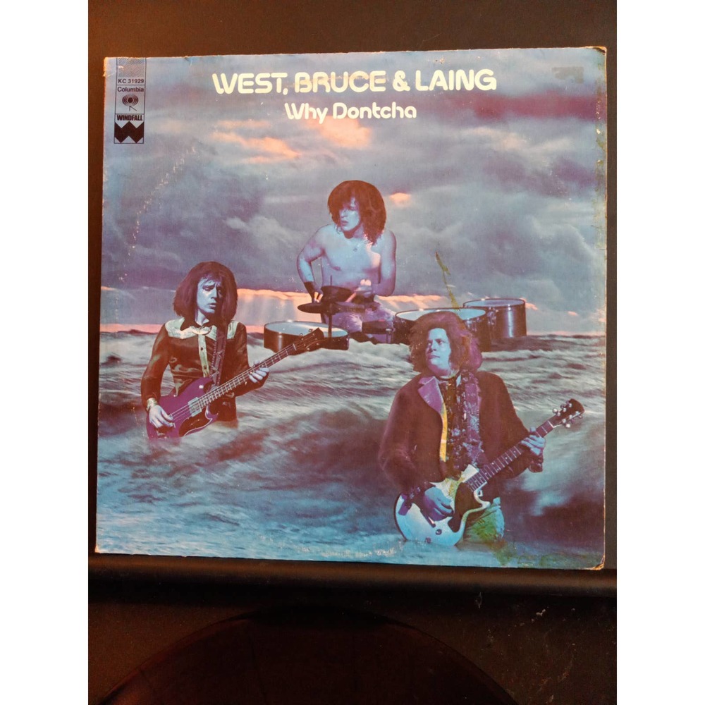 West Bruce & Laing -Why Dontcha-Vintage 1972  Vinyl Record Album
